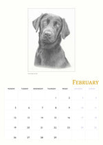 Dogs in Pencil - Calendar 2024