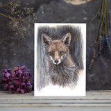 Hello Mr Fox - Art Card