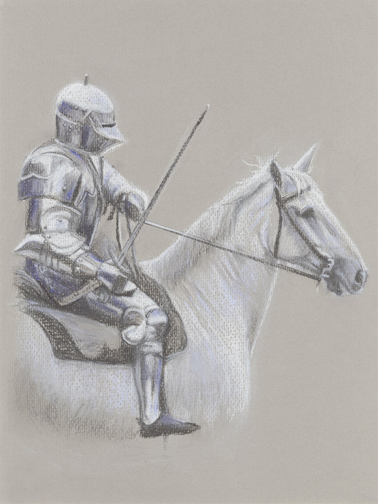 Knight Study 1 - Art Card