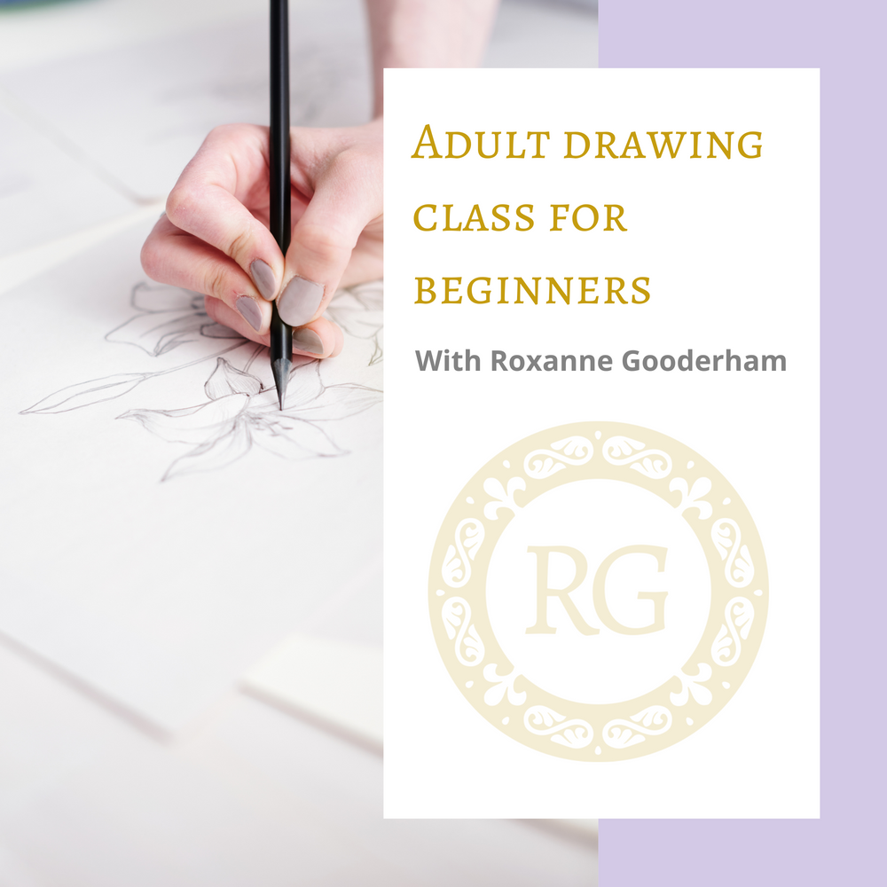 Adult Drawing Class, every Wednesday 7pm-9pm, at Codsall Parish Rooms.