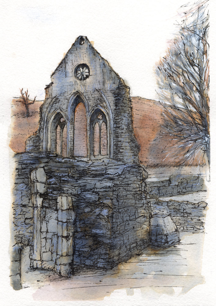 Valle Crucis Abbey, Wales - Original